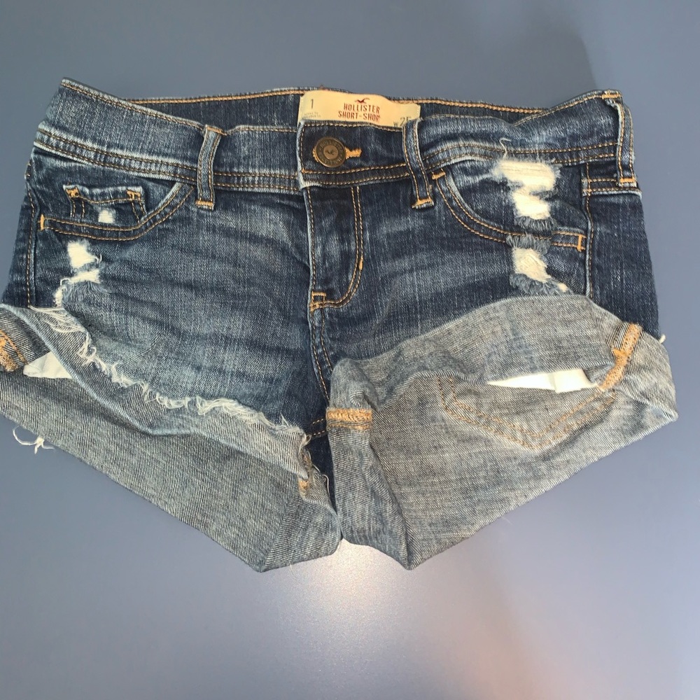 Hollister jean shorts